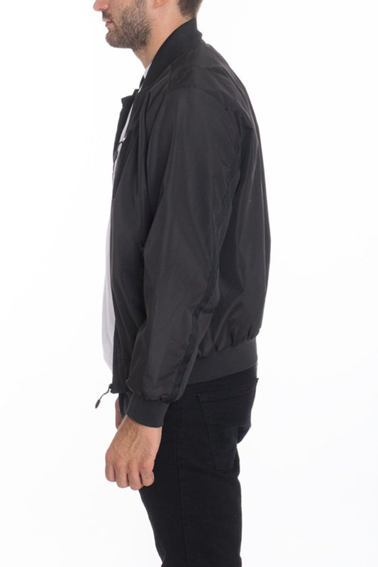 Men's Waterproof Vinyl
Windbreaker - Lightweight Hooded Rain & Wind Jacket