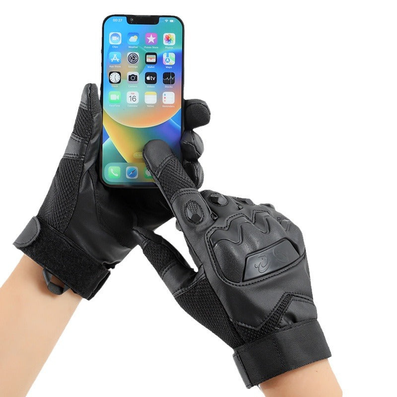 Durable Work & Training Gloves for Men | Full Finger, Touch-Screen Compatible.