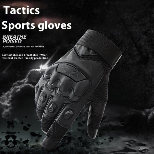 Durable Work & Training Gloves for Men | Full Finger, Touch-Screen Compatible.