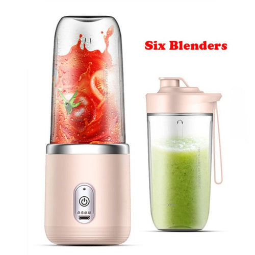 High Quality Twin Gear Portable Juice Blender for Travel and Office