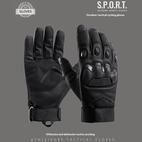 Durable Work & Training Gloves for Men | Full Finger, Touch-Screen Compatible.