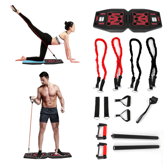 9-in-1 Push-Up Rack Board System for Strength Training, Chest, Arms, Back & Core Workout